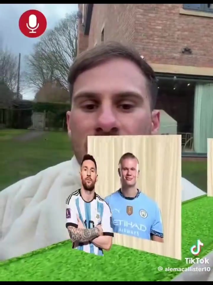 [精彩画面]自己⬇️都绷不住了！麦卡利斯特一直念⬅️不对哈兰