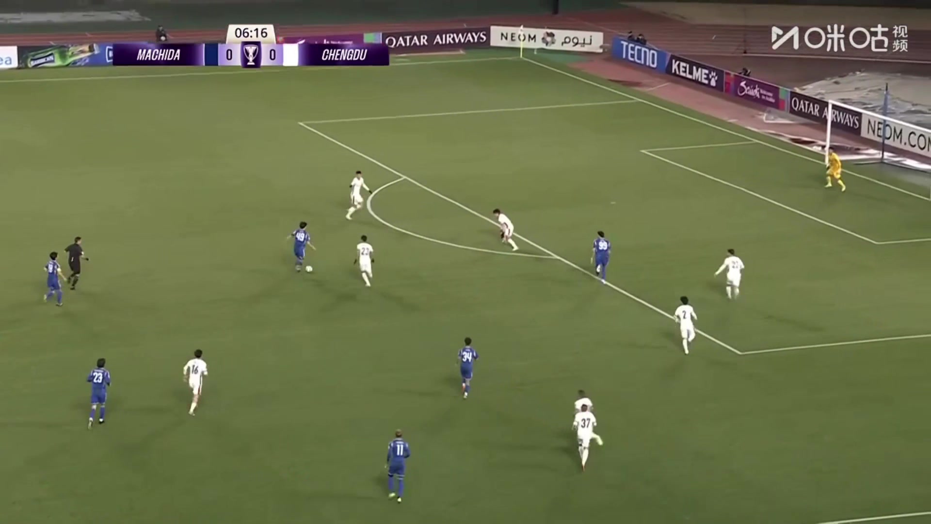 韦林顿后场失误+后防集体眼神防守！延吉头球破门，蓉城0-1落后