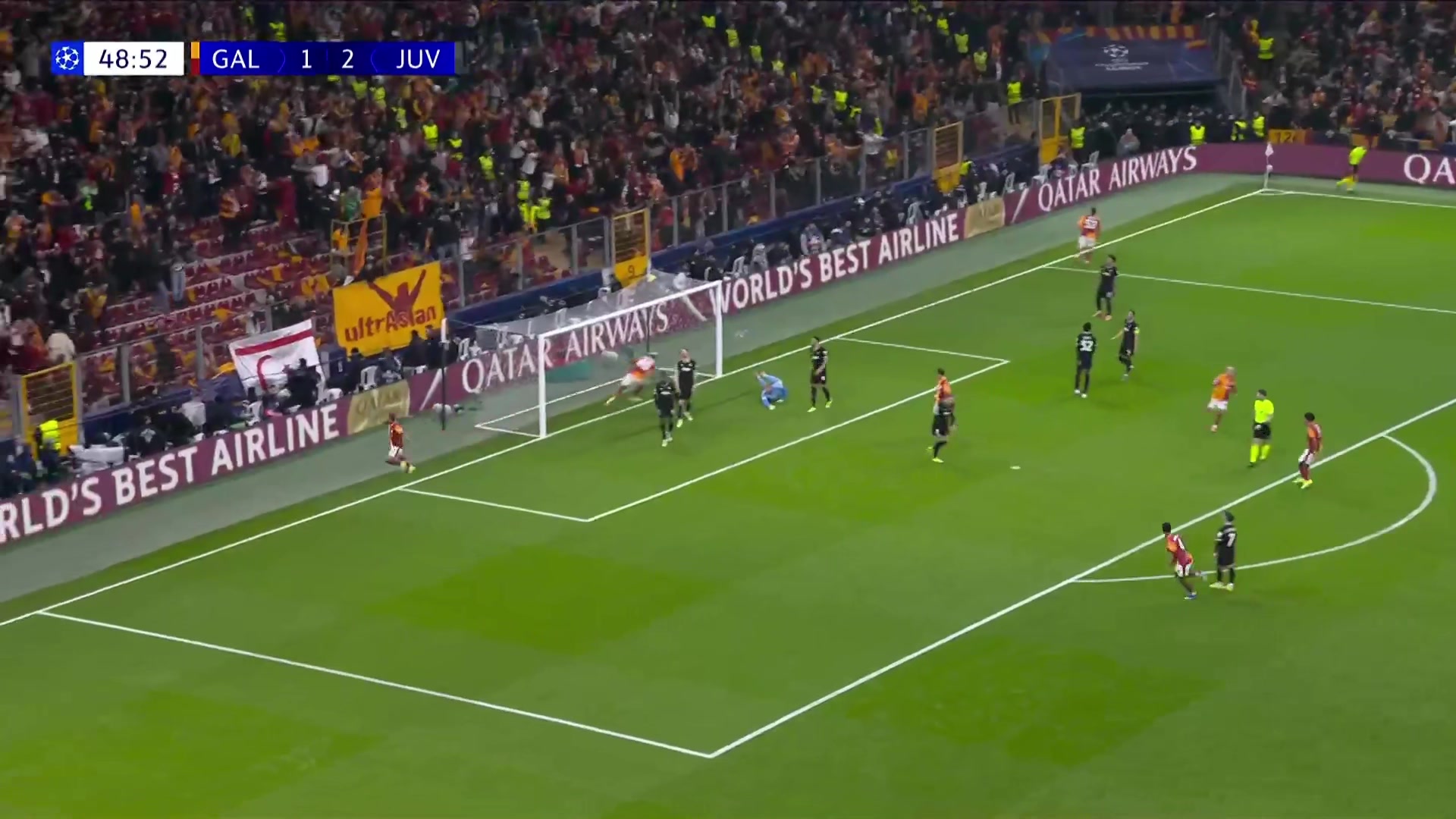 下半场闪击！伊尔马兹被扑出，诺阿·朗近距离补射破门