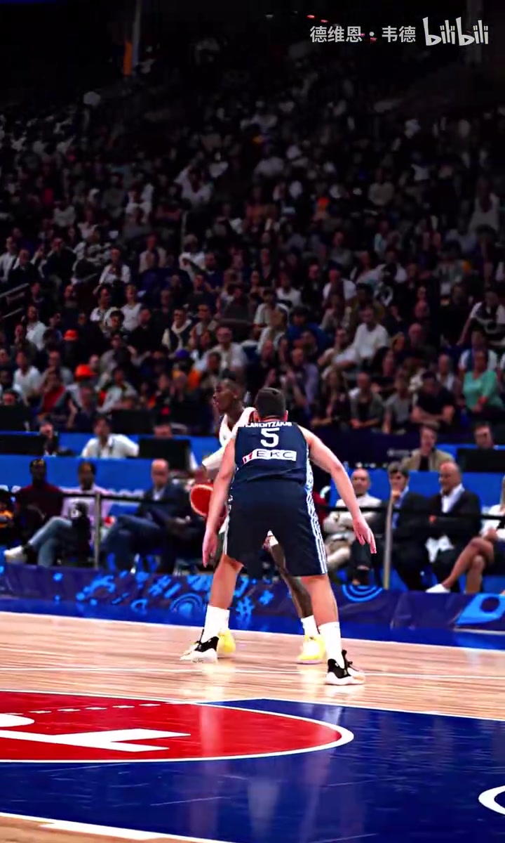 [NBA]在人缝中穿梭的德国超跑！施罗德国际赛场的丝滑球风！
