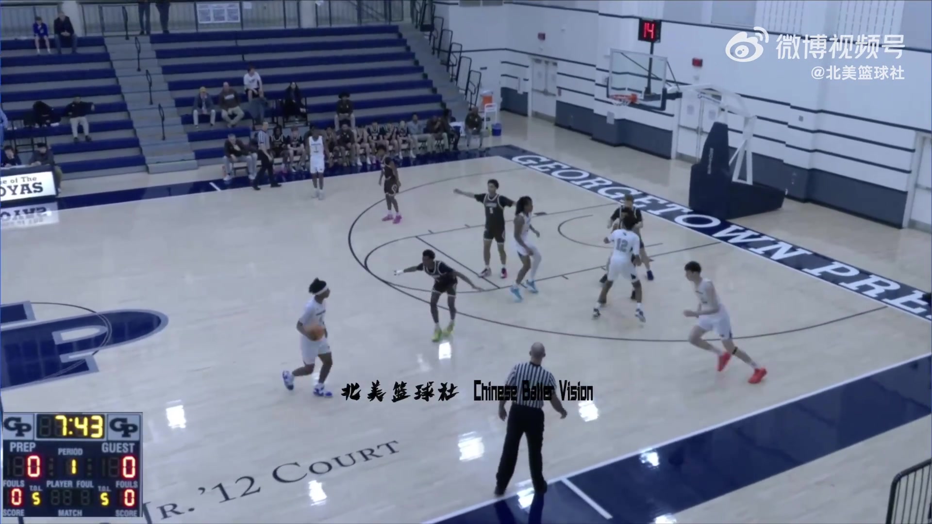 【超清赛事影像】未来可期！旅美小将郇斯楠24分11板3帽带✌