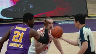 02月24日NBL常规赛 盐南苏科雄狮93-84湖北文旅 全场集锦