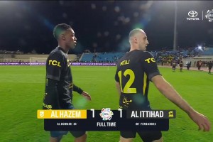 沙特联-罗杰-费尔南德斯破门 吉达联合客场1-1哈森姆