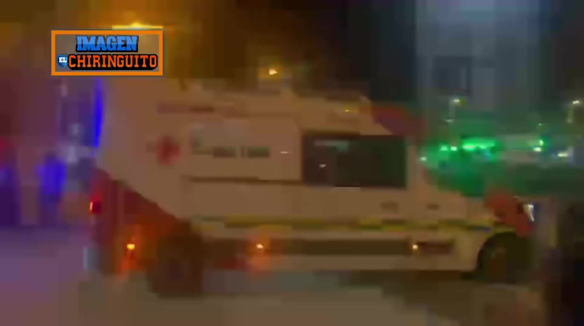 [集锦]阿森西奥与卡马文加发生碰撞伤退后，被救护车送离伯纳乌