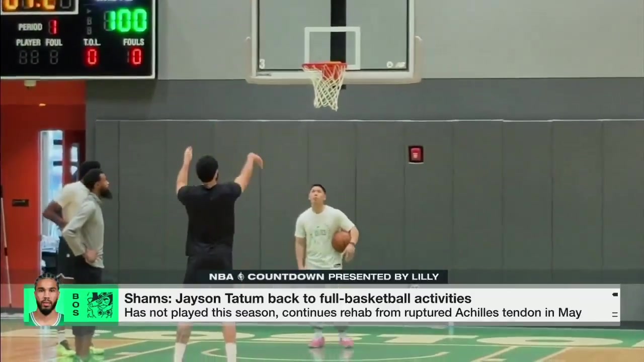 【推荐】传奇耐杀王！看塔图姆近日训练视频复出或不远了？绿军高