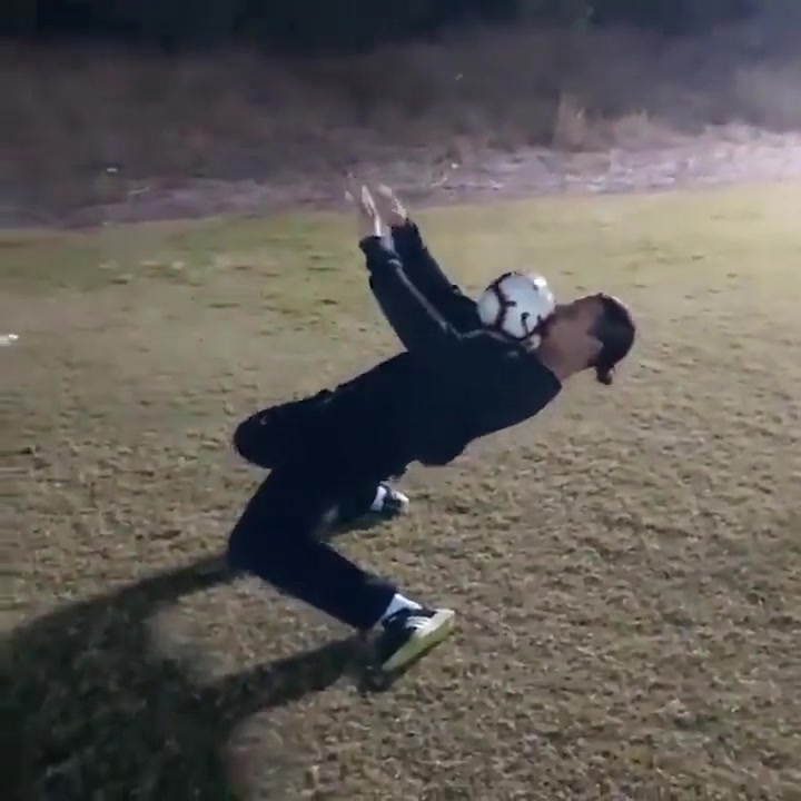 [推荐]腰马合一！名场面：伊布招牌的胸部停球战胜重力！