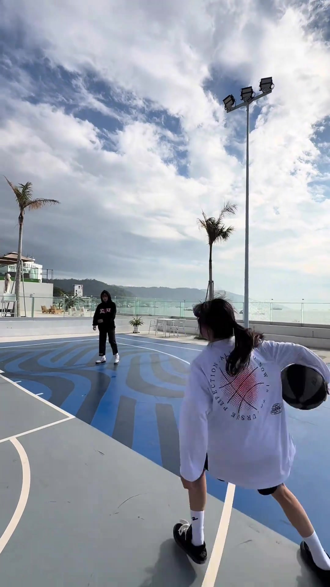 谁懂在球场遇到这种直接心动！