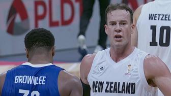 02月26日男篮世亚预阶段一 菲律宾男篮 66 - 69 新西兰男篮 全场集锦