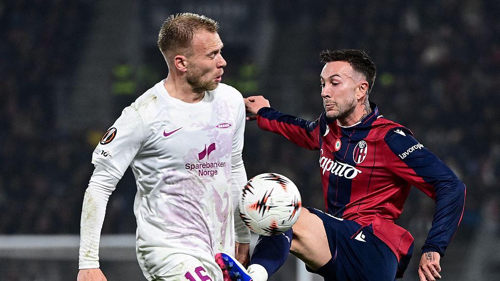 欧联杯-马里奥破门索伦森染红 博洛尼亚1-0双杀布兰晋级