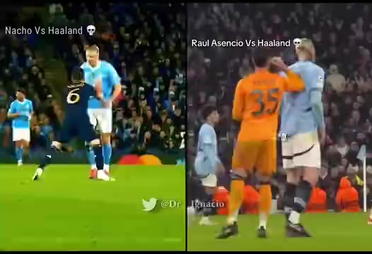 简直就是一头猛兽！看看皇马是怎么防守哈兰德的？