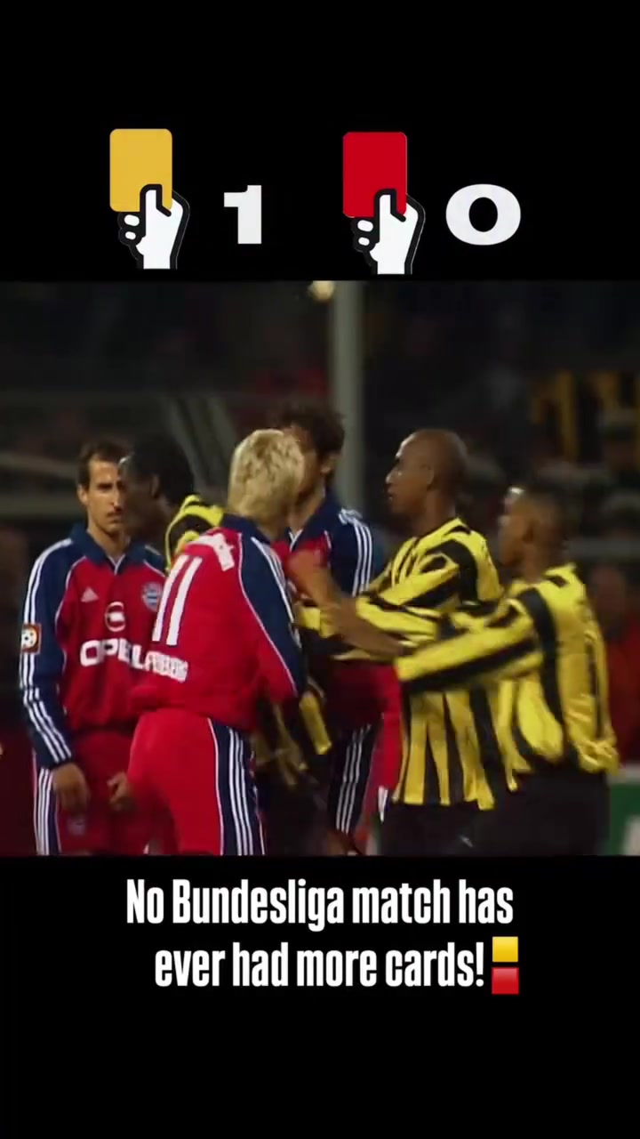 [集锦]3红10黄！德国国家德比名场面：裁判表示爽翻了！