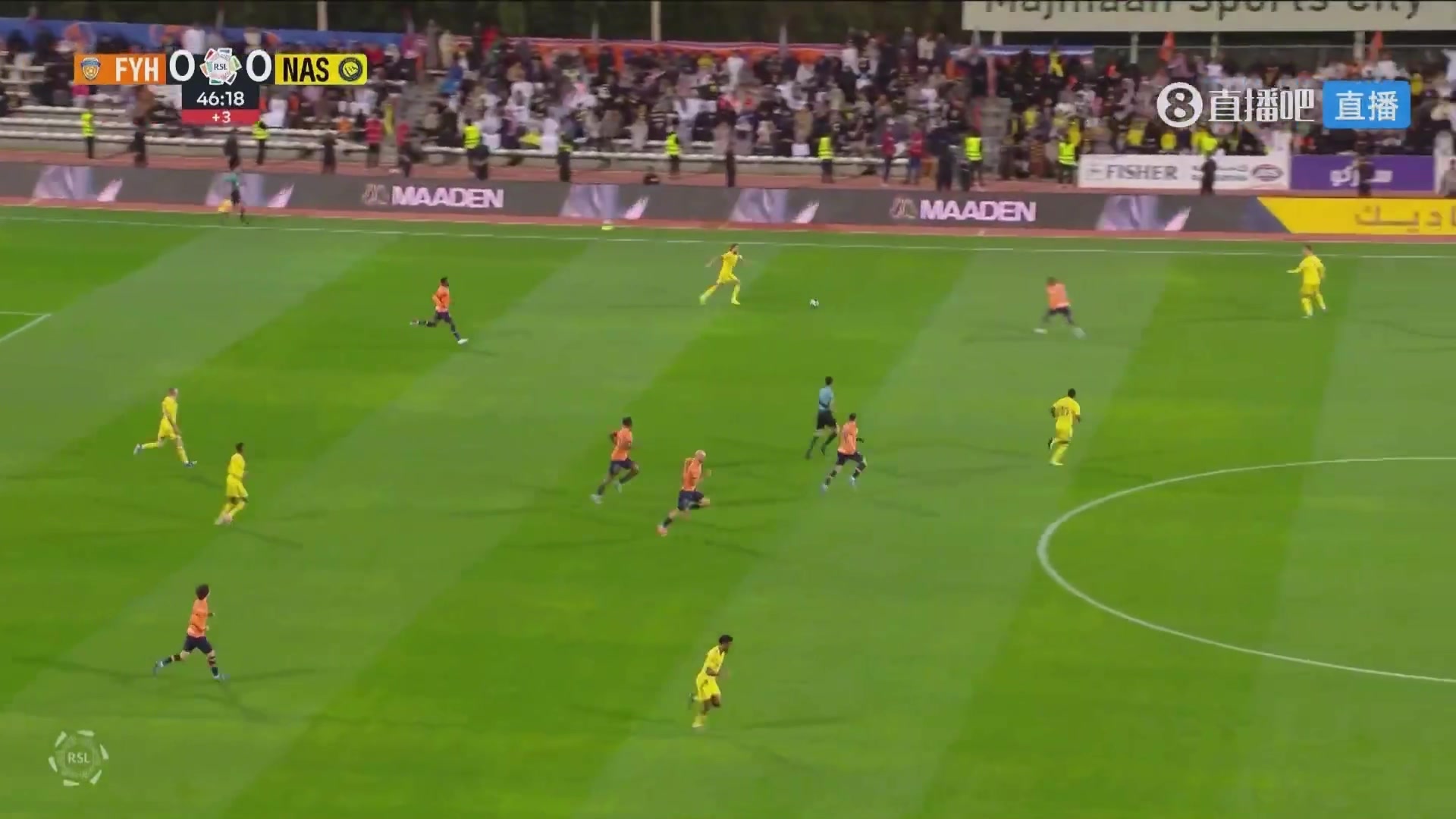 胜利落后！阿尔卡比右路传中，阿姆里门前解围不慎自摆乌龙