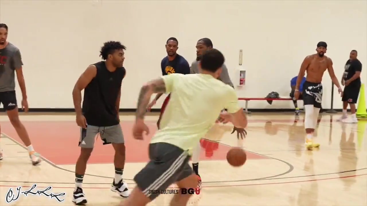 死神镰刀的无差别单打 ！杜兰特的自由球风