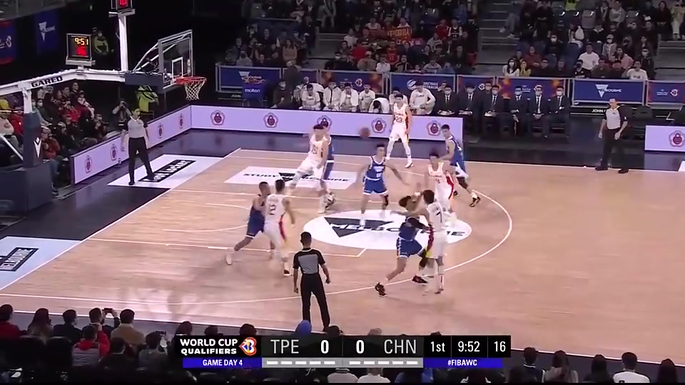 [精选镜头]此前差距这么大！2022年世亚预，中国男篮曾41