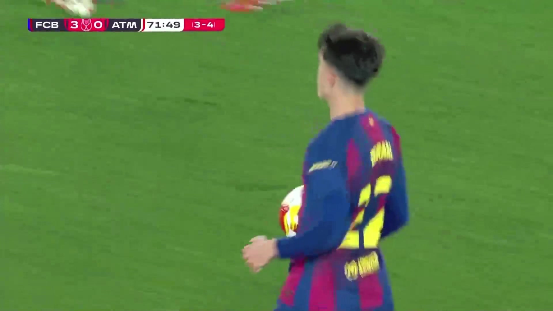 还差1球追平!坎塞洛精准制导,贝尔纳尔包抄破门