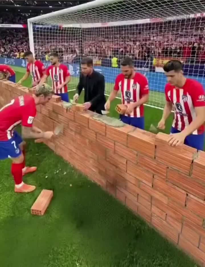 【你怎么看？】差点就把墙踢倒了！网友赛前AI“马竞已做好迎战