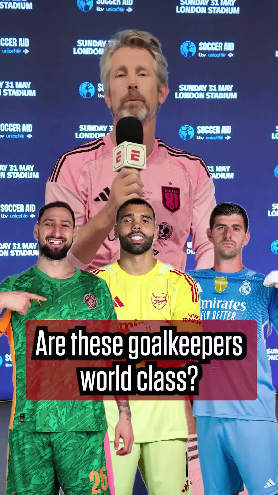 【热刺】范德萨评选世界级门将：奥纳纳入围&拉亚无资格