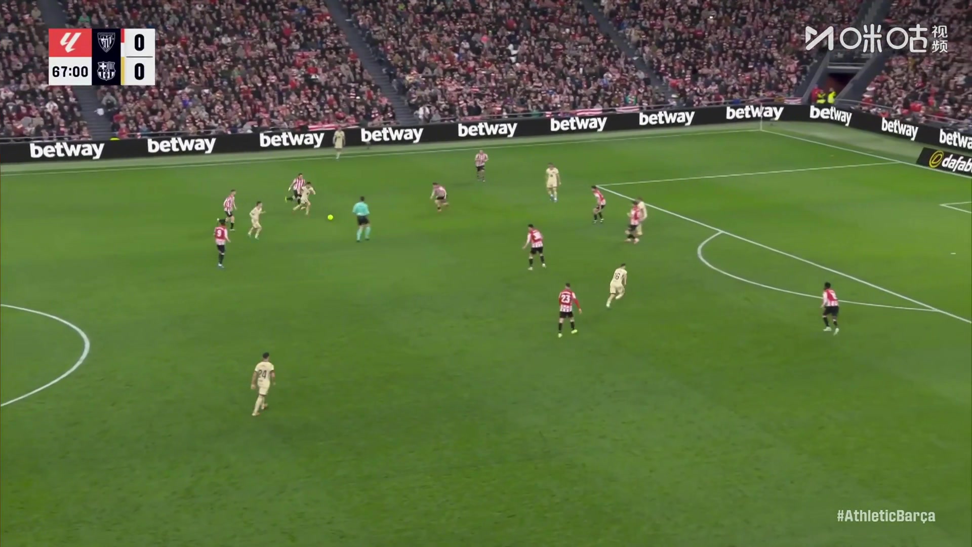 打破僵局！佩德里带球斜传，亚马尔兜射远角破门