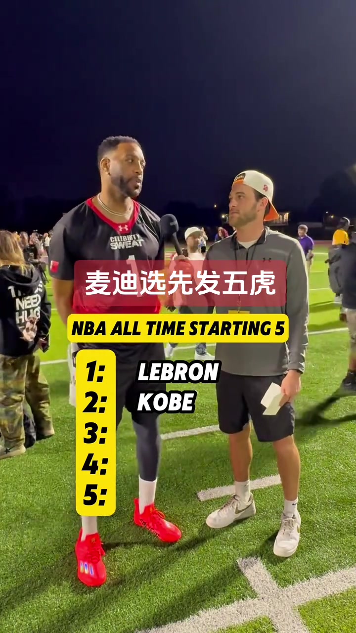 [NBA]你怎么看？麦迪心中历史五虎：詹姆斯、科比、我、邓肯