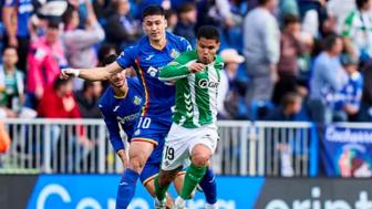 西甲-费梅尼亚破门萨特里亚诺建功 赫塔费2-0皇家贝蒂斯