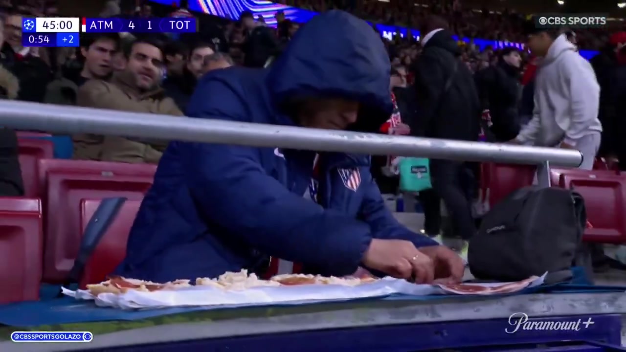 [赛场新说]过分了 上半场4-1领先，马竞球迷在看台做起了三