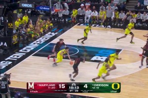 03月11日NCAA疯狂三月附加赛 马里兰大学70-60俄勒冈大学 全场集锦