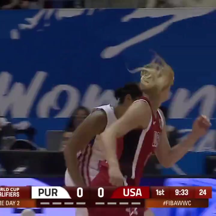 【今日必看视频】中距离确实准佩奇被切球后极限出手为美国女篮拿