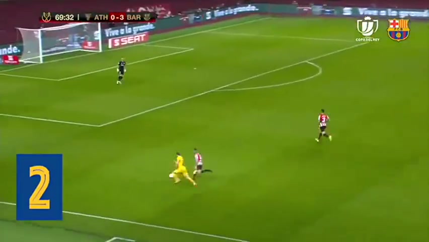 [推荐]60脚传球打进球门！名场面：巴萨细腻传控，最后由梅西进球终结！