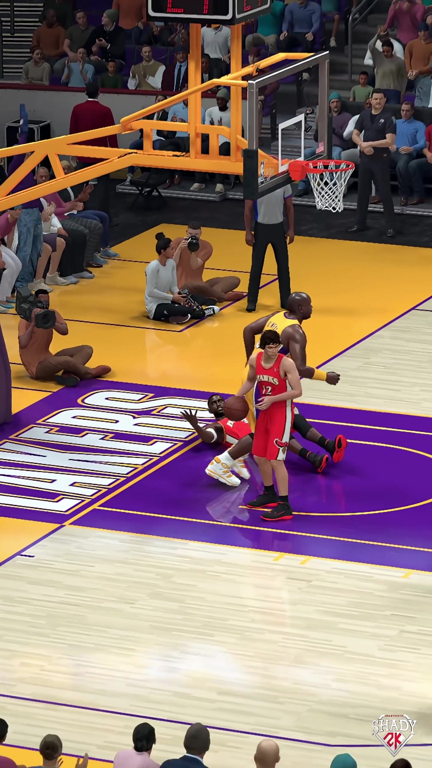 2K模拟的奥尼尔集锦！别疑惑 当年的奥尼尔就是这么bug！