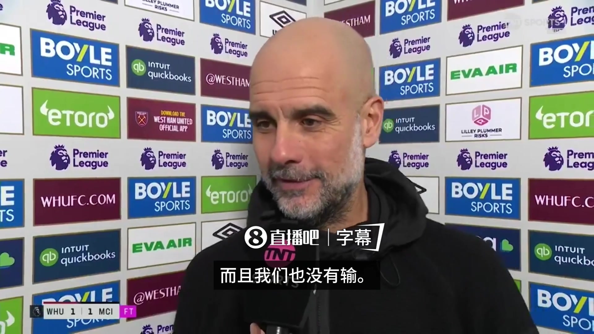 [比赛回放]决不投❗降！瓜迪奥拉谈英超冠军争夺：比赛还没结束