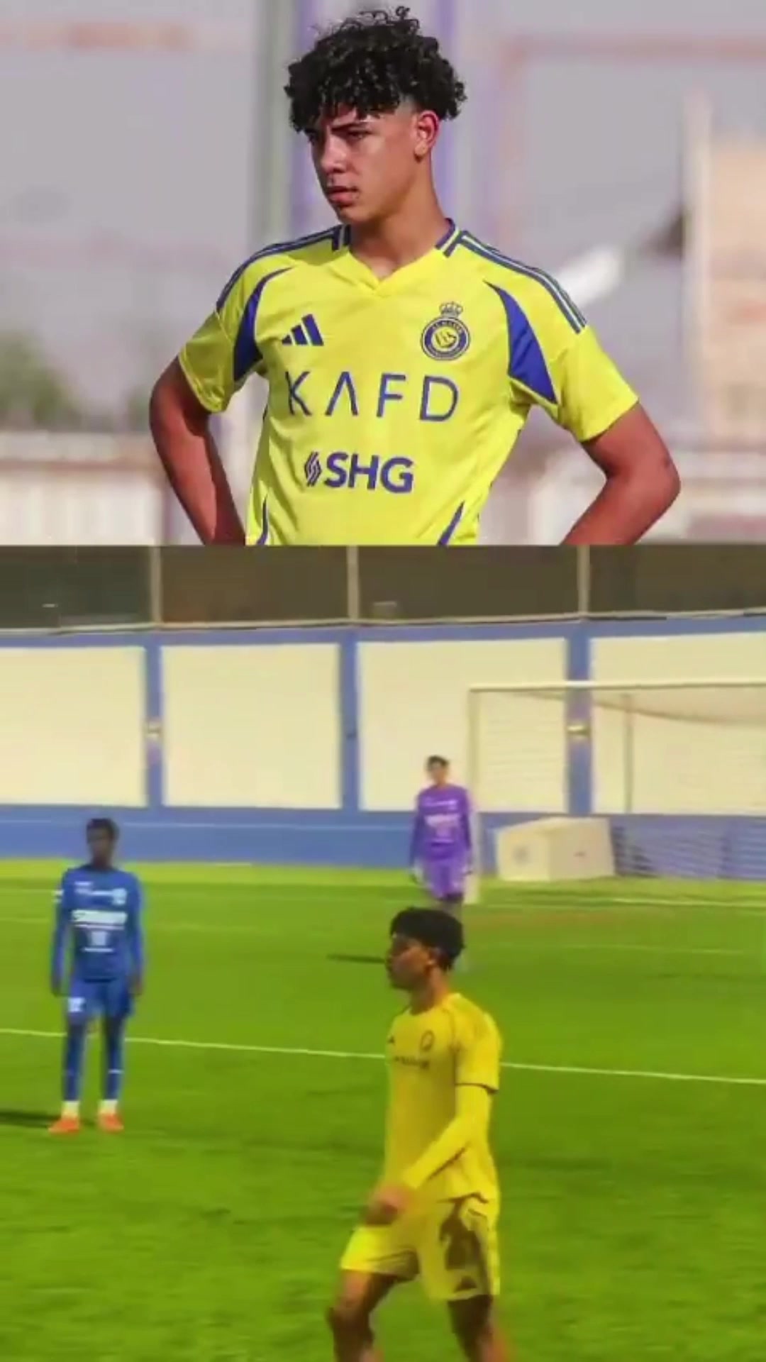 [技术集锦]C罗儿子迷你罗在沙特引发小冲突：对方球员推⭐搡催促迷你罗下场！