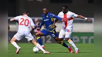 意甲-维蒂尼亚破门、厄斯蒂高建功 热那亚客场2-0维罗纳