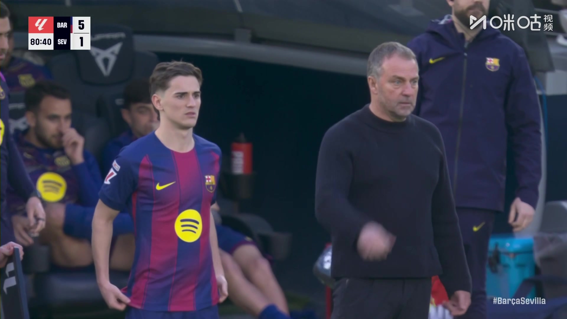 好久不见！比赛第81分钟，加维时隔203天复出重回赛场