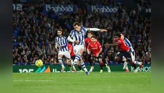 西甲-奥亚萨瓦尔点射格德斯双响 皇家社会3-1奥萨苏纳