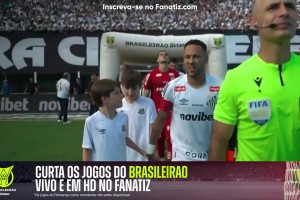 巴甲-内马尔首发助攻德佩世界波 桑托斯1-1科林蒂安