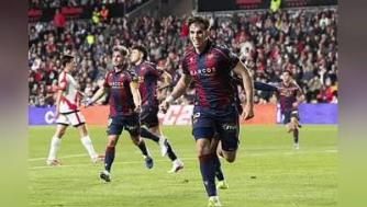 西甲-诺贝尔·门迪染红西斯补时绝平 十人巴列卡诺1-1莱万特