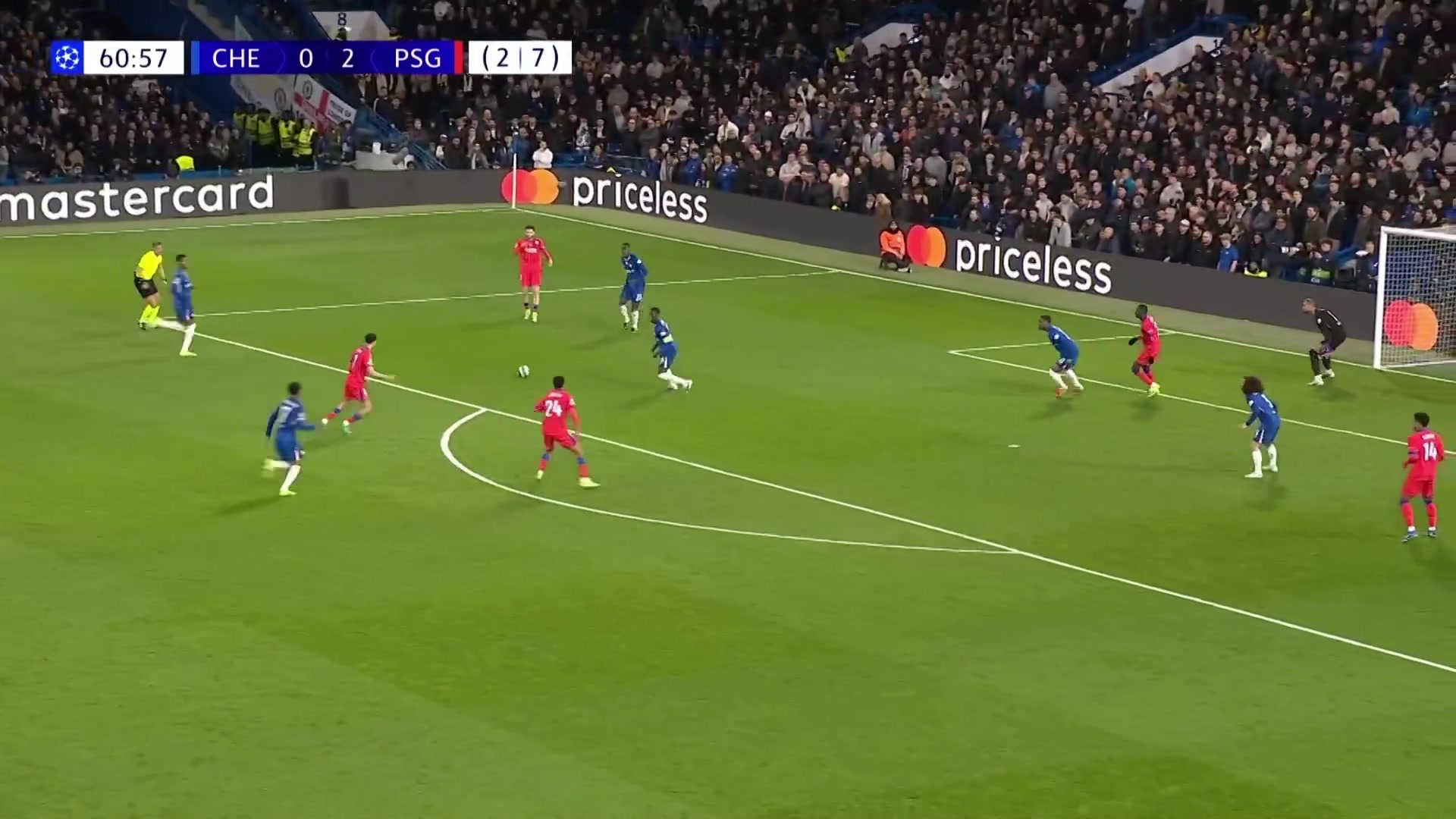 毫无悬念！马尤卢弧顶爆射破门，巴黎3-0总比分8-2切尔西！