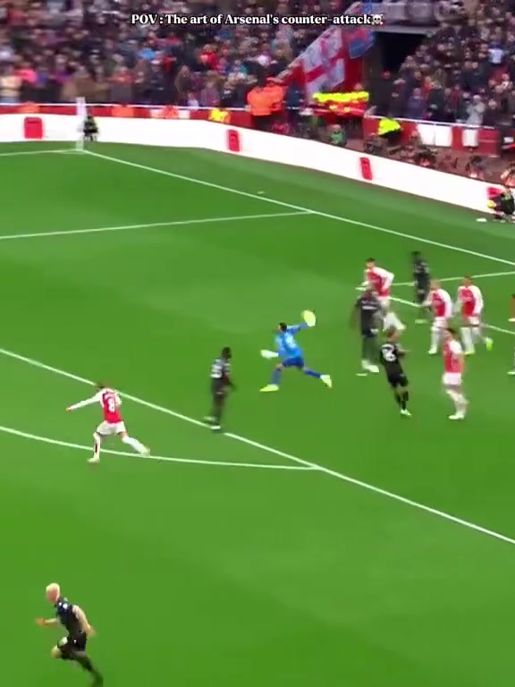 [推荐]赏心悦目的防守反击！阿森纳刻进DNA的经典进球！