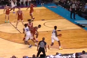 NCAA疯狂三月-64强赛 德克萨斯 79 - 71 杨百翰 全场集锦