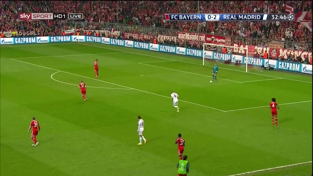 [今日亮点镜头]太流畅了！名场面：皇马面对拜仁打出快速反击，