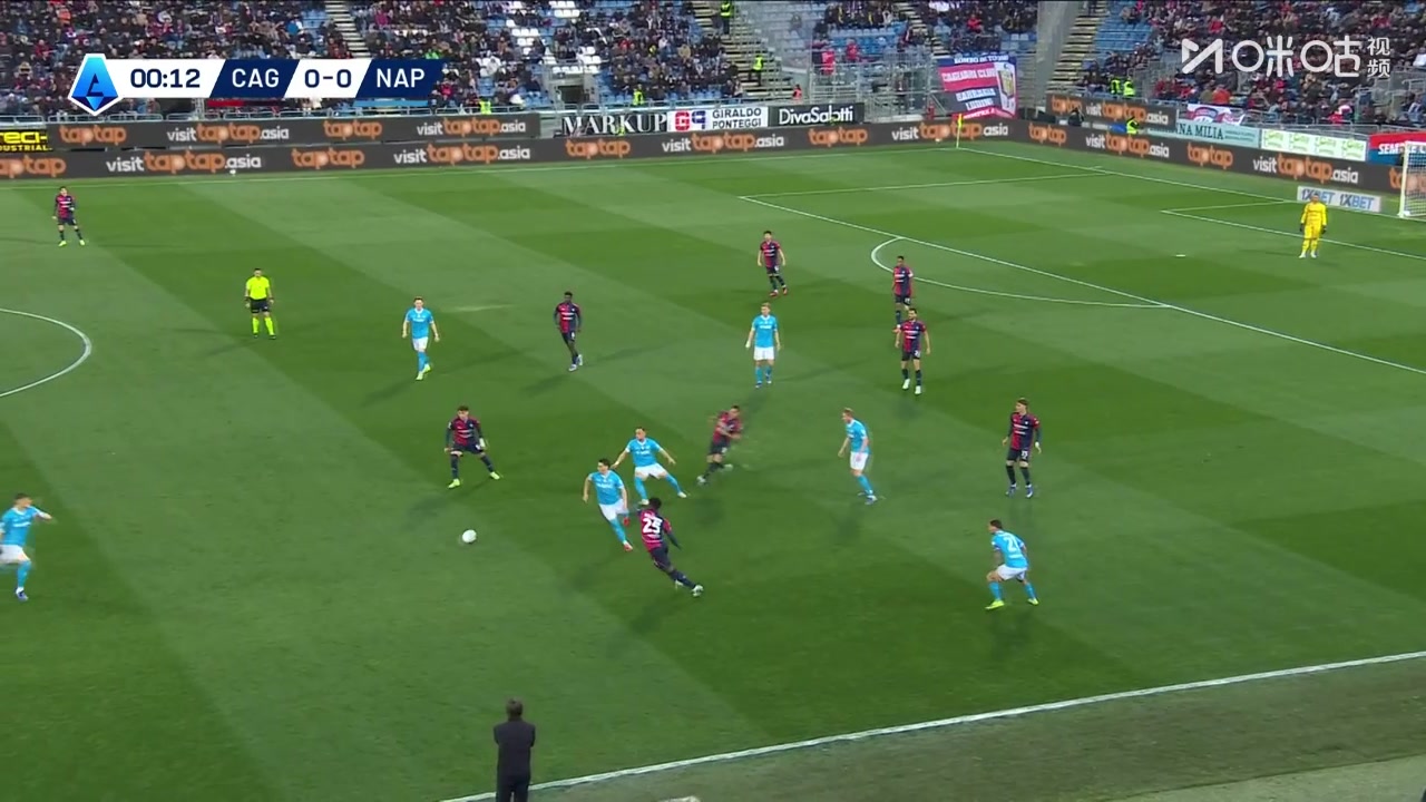 【集锦】意甲-麦克托米奈闪击制胜 那不勒斯1-0卡利亚里暂居第二