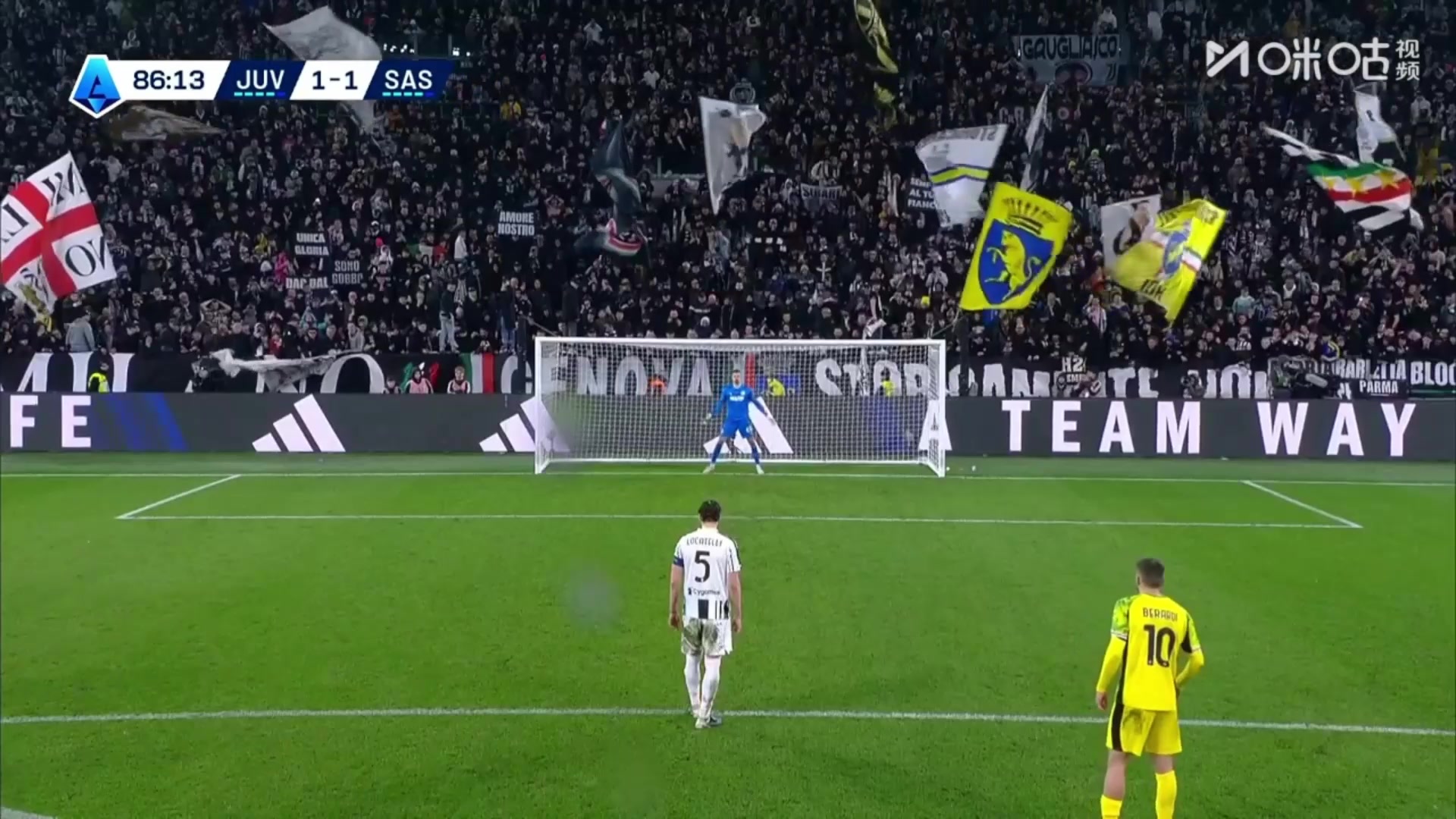 射失点球！弗拉霍维奇造点，洛卡特利主罚点球绵软无力被没收！