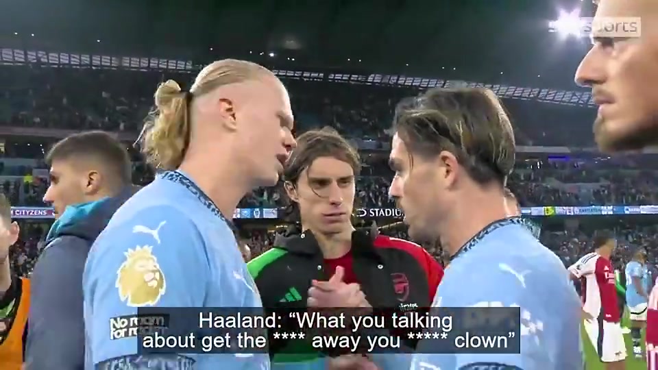 【推荐】有谁注意到？当哈兰德满口爆粗时本怀特准备要干架了