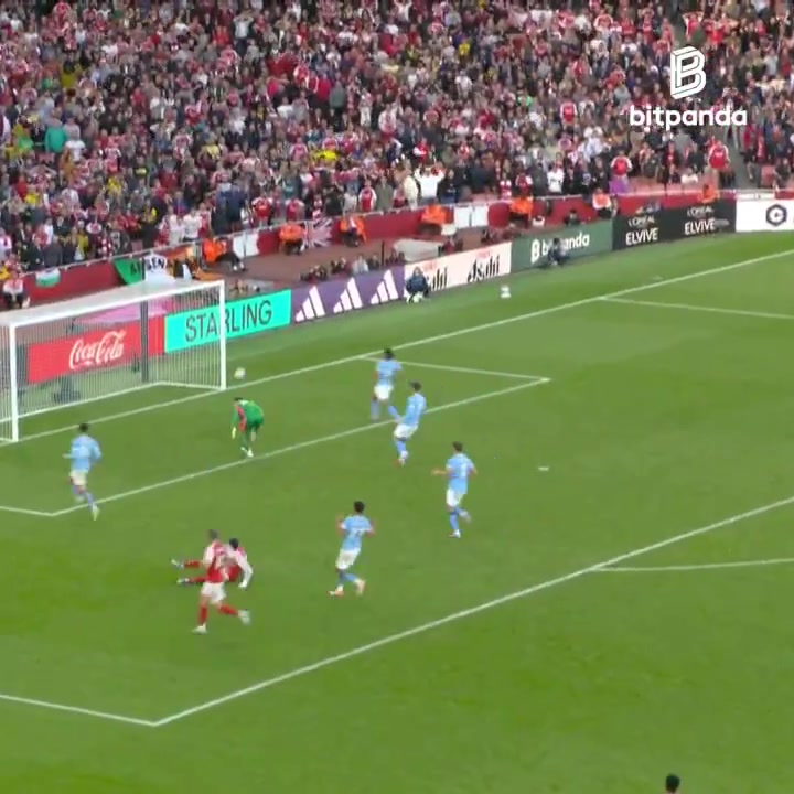 阿森纳官推回顾：马丁内利精彩挑射绝平曼城