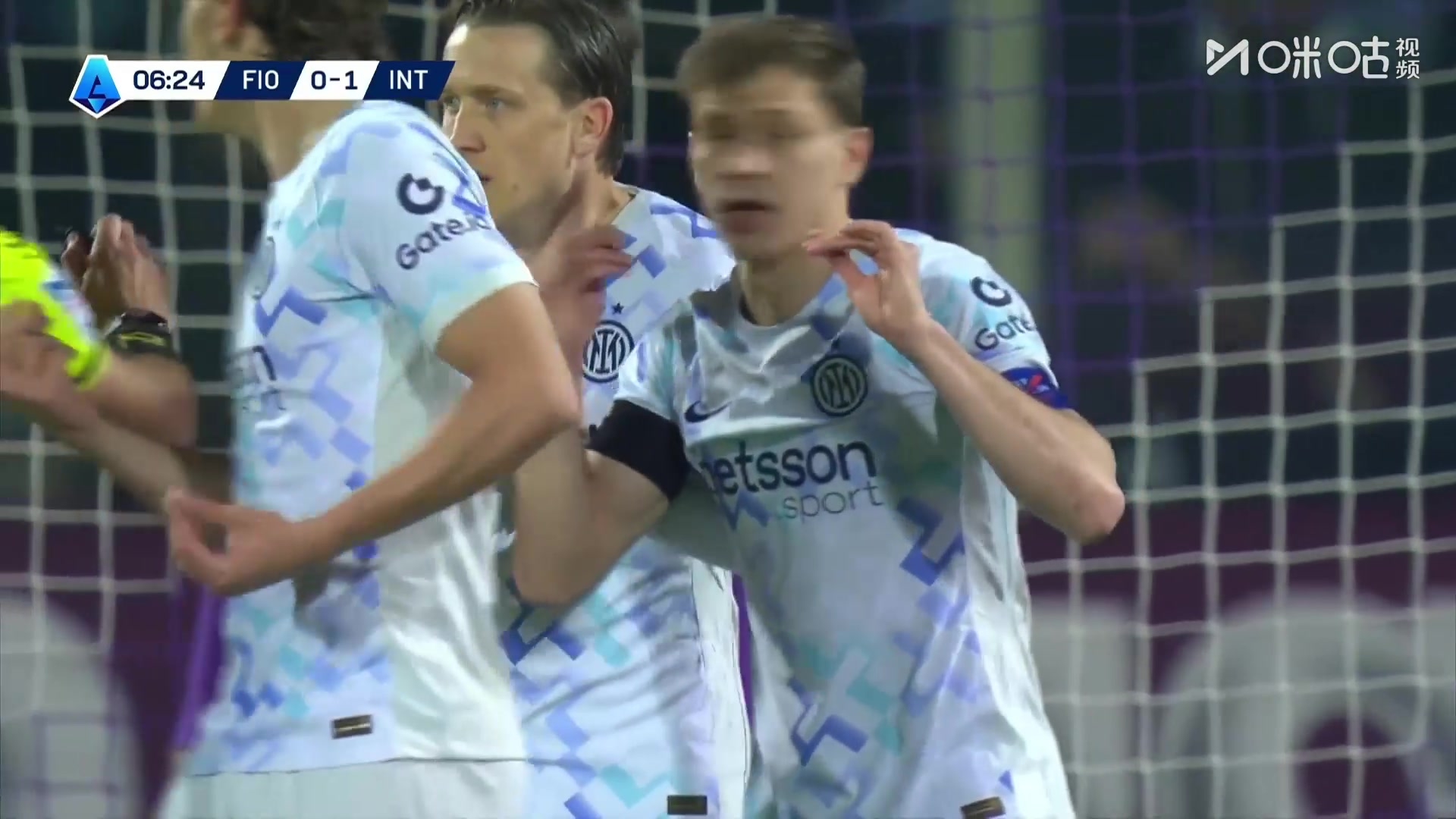 【集锦】意甲-皮奥40秒闪击巴雷拉进球被吹 国米1-1紫百合6分领跑