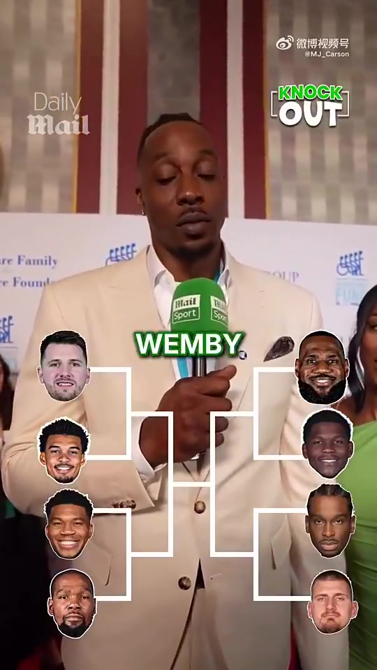 [雄鹿]这八大超巨两两PK谁最强？霍华德选到最后：老詹最强！