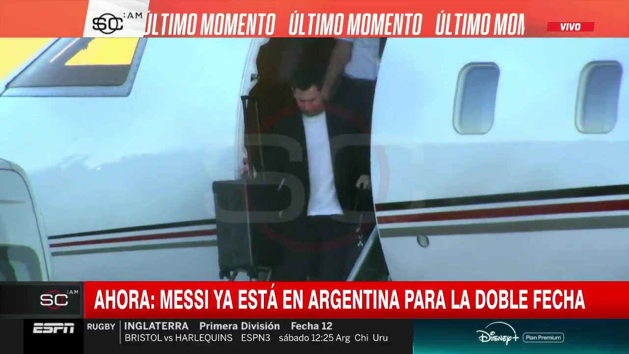 [推荐视频]梅西抵达阿根廷！加入球队备战与毛里塔尼亚和赞比亚的友谊赛