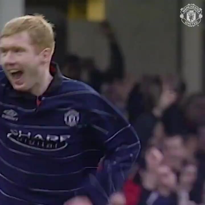 26年前神仙凌空!斯科尔斯和贝克汉姆给球迷留下了深刻的印象