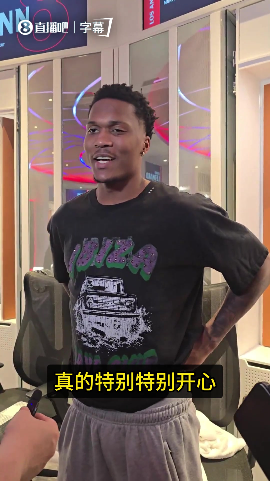 【集锦】马瑟林谈伤愈复出：感觉就像见到了很久没见的女朋友