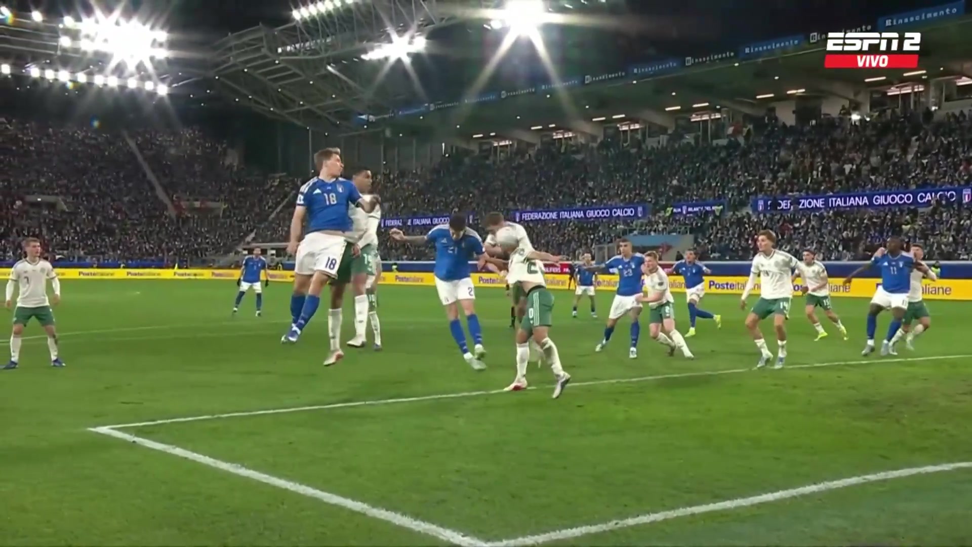 【集锦】世预赛-托纳利传射小基恩建功 意大利2-0北爱尔兰晋级